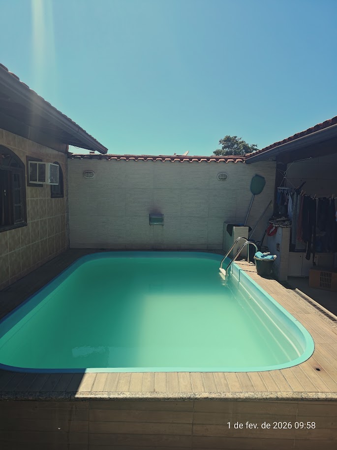 Piscina depois do tratamento
