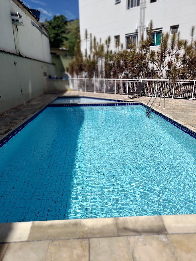 Piscina depois do tratamento