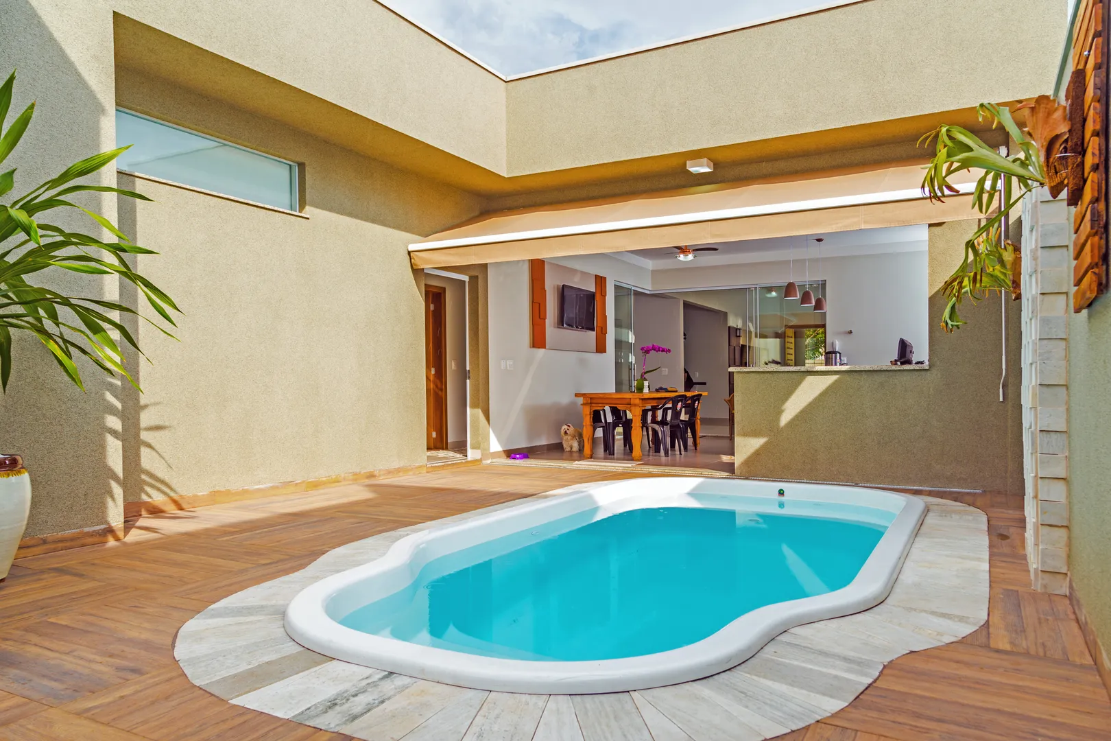 Tratamento de Piscina Residencial